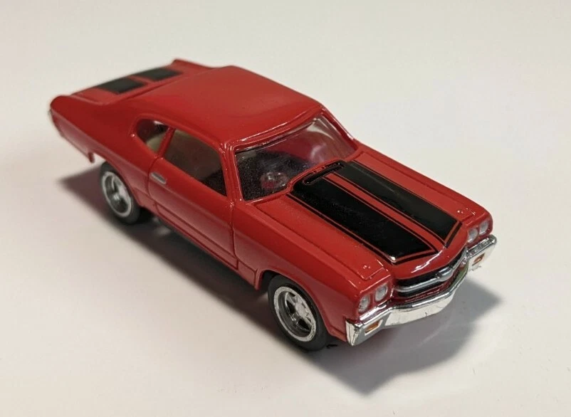 Johnny Lightning Thunderjet 500 Chevy Chevelle SS Plastic Pullback Polar Lights - Image 1 of 4