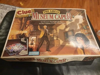 Parker Brothers Clue The Great Museum Caper Board Game  - Image 1 of 4