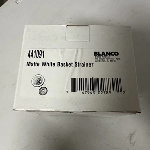 Blanco 441091 Flangia per filtro e lavandino a cestello 3-1/2" - Bianco - Foto 1 di 6