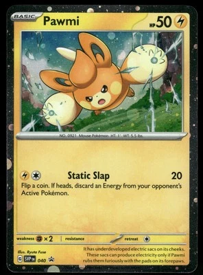 Pawmi #040 Pokemon SV: Scarlet & Violet Promo Cards - Image 1 of 2