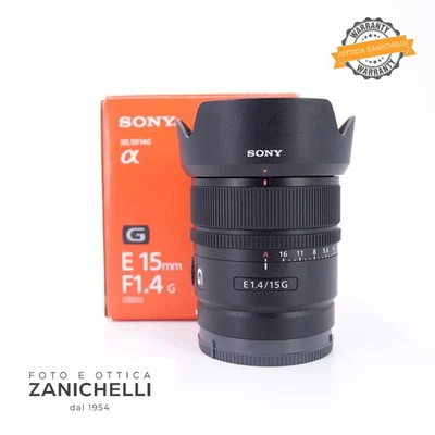 Sony E 15Mm F/1.4 G Usado (F978) - Imagen 1 de 4