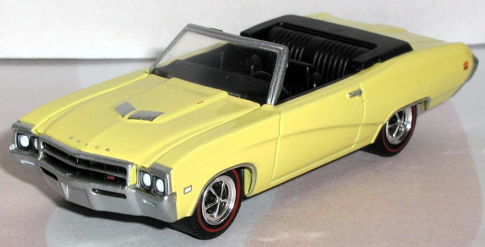 1/64 = 1969 69 BUICK GS / GRAN SPORT 400 = Neumático de goma Muscle Car ENVÍO GRATUITO Foto 1 de 4