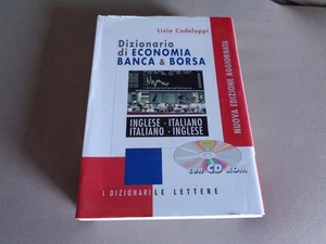 DIZIONARIO DI ECONOMIA BANCA E BORSA CON CD DI LIVIO CODELUPPI LE LETTERE 2005 - Picture 1 of 3