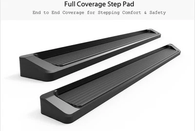 For Nissan Rogue 2014-2020 APG IB14RBF9B 6" iBoard Black Running Boards Foto 1 de 4