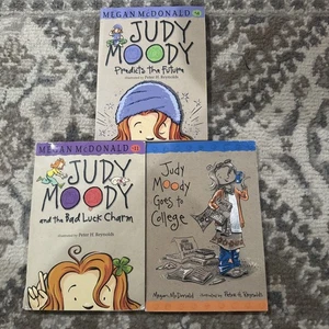 Judy Moody Books Lot Of 3 - Picture 1 of 4