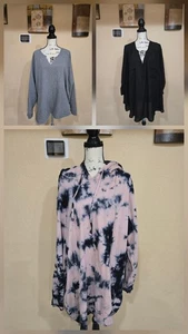 Torrid Confezione 3 Pezzi Top, Felpa E Felpa Con Cappuccio Taglia 5X - Foto 1 di 18