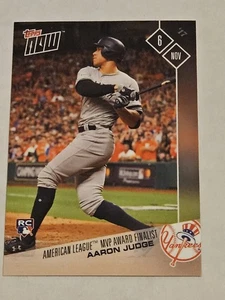 Aaron Judge 2017 Topps Now AL MVP Award Finalist RC #OS-21 SP /2707 - NY Yankees - Bild 1 von 2