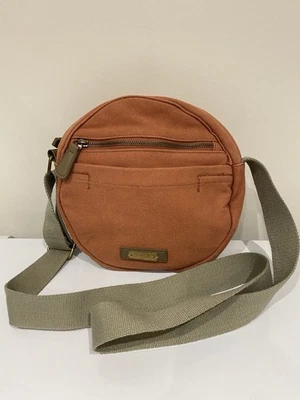 Weird Fish Cotton Canvas Round Crossbody Messenger Bag - Image 1 of 4