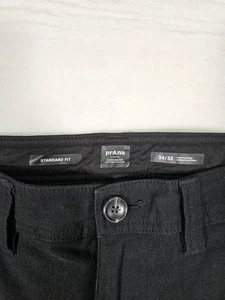 prAna Hose Herren 34x32 schwarz Alameda Stretch Performance Tech Pocket Wandern Golf - Bild 1 von 10
