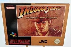 Super Nintendo Indiana Jones Greatest Adventures Snes CIB - Bild 1 von 18