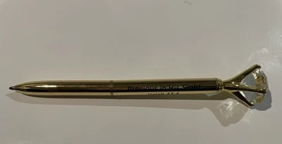 Diamond Gem Ballpoint Pen Metal Precious In His Sight - Isaiah 43:4 - Image 1 of 4