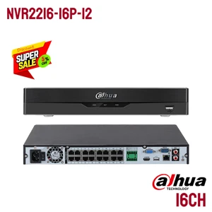 Dahua 16CH 4K NVR NVR2216-16P-I2 2SATA 20TB 12MP WizSense 144 Mbps Smart Fan US - Picture 1 of 15