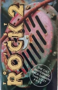 ROCK 2  BLACK SABBATH, IGGY POP... audio music cassette tape - Bild 1 von 2