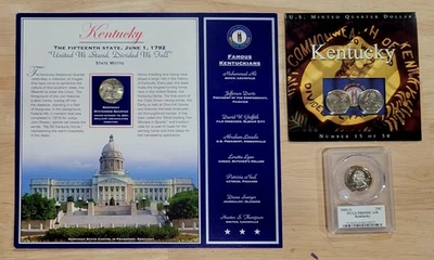 US Minted Quarter Dollar Kentucky Lot - Image 1 of 4