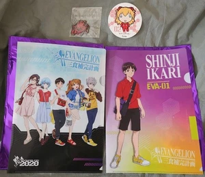 Plan complemento de tres comidas Evangelion archivo transparente escamas pegatina posavas posavas - Imagen 1 de 4