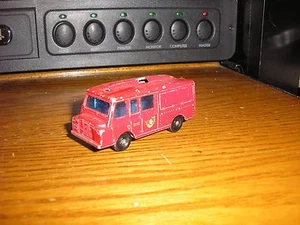 Vintage Lesney Matchbox Series No. 57 Land Rover KENT Fire Brigade Panel Van - Picture 1 of 3