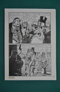 Paolo Piffarerio Original Comic Art Tavola Originale # 84 Alan Ford 155 Ed Corno - Picture 1 of 3