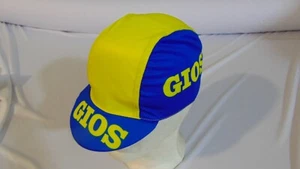 GIOS CYCLING CAP ITALIA HAT CAP MESSENGER FIXED BIKE QUICKSILVER PIC PISTA FIXED - Picture 1 of 6