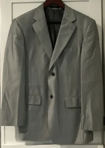 Gray 2 Button blazer jacket sport suit coat mens US Size Medium Korean Size 100 - Picture 1 of 5