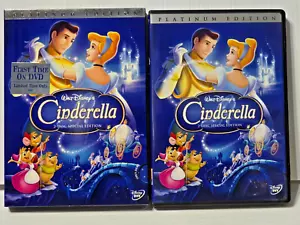 Disney Cinderella (DVD, 2005, 2-Disc Set, Platinum Edition) - Like New - Picture 1 of 5