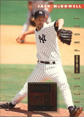 1996 Donruss Press Proofs #418 Jack McDowell - NM-MT - Image 1 of 2