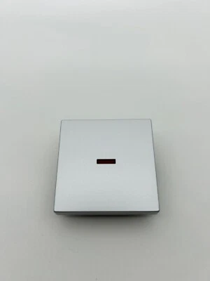 Busch Jaeger 1789-83 Future Linear Kontroll Wippe linse rot alu silber - Bild 1 von 2