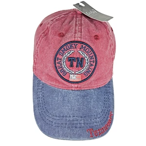 Gorra ajustable Great Smokey Mountains TN Tennessee nueva con etiquetas - Imagen 1 de 9