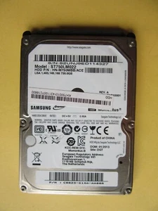 Samsung ST750LM022 HN-M750MBB/ ACE Hard Drive 750GB 2.5" HDD 2AR10001 S2U 2013 - Picture 1 of 7
