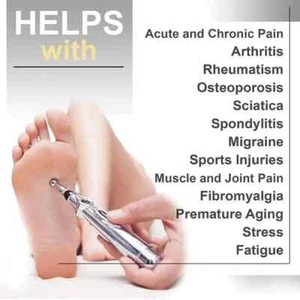 Electric Acupuncture Pen Pain Relief Point Massage Meridian Electronic US - Picture 1 of 8