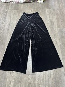 Miss Selfridge Velvet Style Large Trousers - UK Size 8 (105cm Long) - New  - Picture 1 of 7