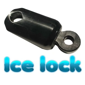 Simple BDSM Ice Lock - Schwarz - Bondage Time Release Erotik Spielzeug - Bild 1 von 4