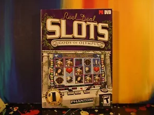 Phantom EFX Reel Deal Slots Gods of Olympus WIn XP PC DVD Casino Game - Picture 1 of 3