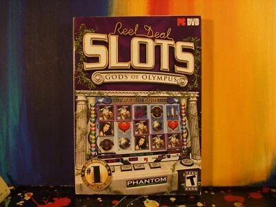 Phantom EFX Reel Deal Slots Gods of Olympus WIn XP PC DVD Casino Game - Image 1 of 3