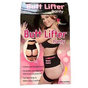 Women Booty Butt Lifter Panty Push Up Black XXL 2XL New in Box - Picture 1 of 2