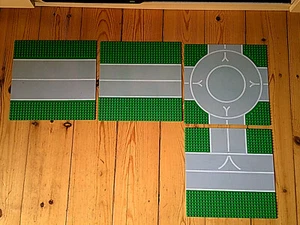 4x Lego Strassenplatten 32x32 Platten Landebahn 6392 Flughafen / Airport - Bild 1 von 1