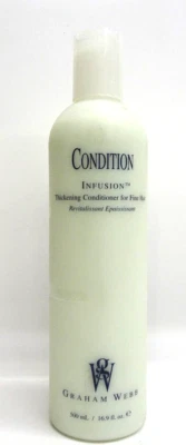 Acondicionador espesante por infusión Graham Webb para cabello fino ~ 16,9 oz Foto 1 de 2