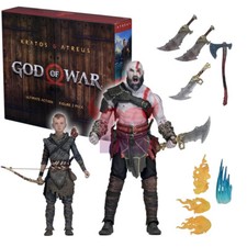 Neca God of War Ultimate Kratos Atreus Action Figure 2 Pack 1:12 Game Collection