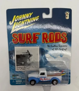 Canne da surf Johnny Lightning 2000 BIG KAHUNA FORD bianche con ruote cromate a 6 razze - Foto 1 di 2