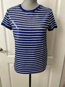 NWT RALPH LAUREN SEQUIN TEE SIZE XS - Picture 1 of 10