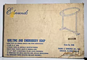 Edmunds Quilting & Embroidery Hoop with Stand #5590 18x27 Adjustable Tilting New - Picture 1 of 2
