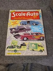 Scale Auto Magazine 1991 Contest Cars Annual special issue model car builders - Foto 1 di 5