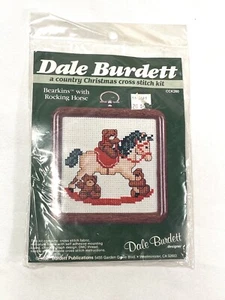new dale burdett cross stitch kit CCK260 bears rocking horse - Picture 1 of 2