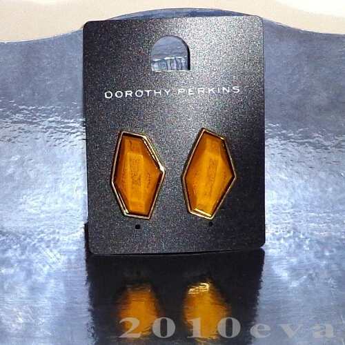 DOROTHY PERKINS *PRECIOSOS PENDIENTES PIEDRAS BEIGE VINTAGE** Ref.B007 + REGALO - Imagen 1 de 1