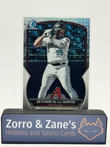 Deyvison De Los Santos - 2023 Bowman Chrome 1st - MOJO REFRACTOR #BCP-158 (RC) - Picture 1 of 2
