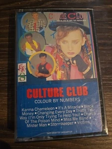 Culture Club - Colour By Numbers Cassette Tape Virgin 1983 Boy George - Picture 1 of 4