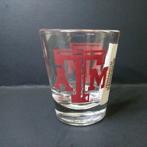 Texas A&M University AGGIES Shot Glass NEW Officially Licensed - Picture 1 of 4