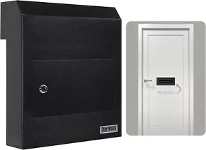 Through-the-Door Drop Box Deposit Safe 12 x 6 x 15" - Heavy Duty Steel Mailbox - Picture 1 of 1