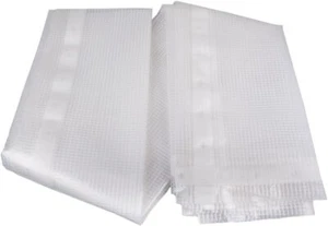 Abdeckplane 2,29€/m² transparent Gitterfolie Gewebeplane - Bild 1 von 3