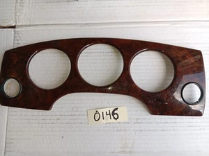 98-03 Jaguar XJ8 XJR VDP X308 Left Driver Side Dash Instrument Cluster Bezel OEM - Picture 1 of 5