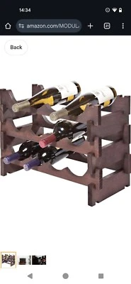 Modularack Vinrack 12 Bottle Modular Wine Rack Brands New In Packaging - Image 1 of 4